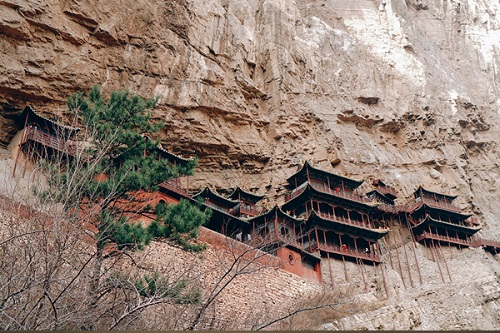 圖四：懸空寺，山西大同